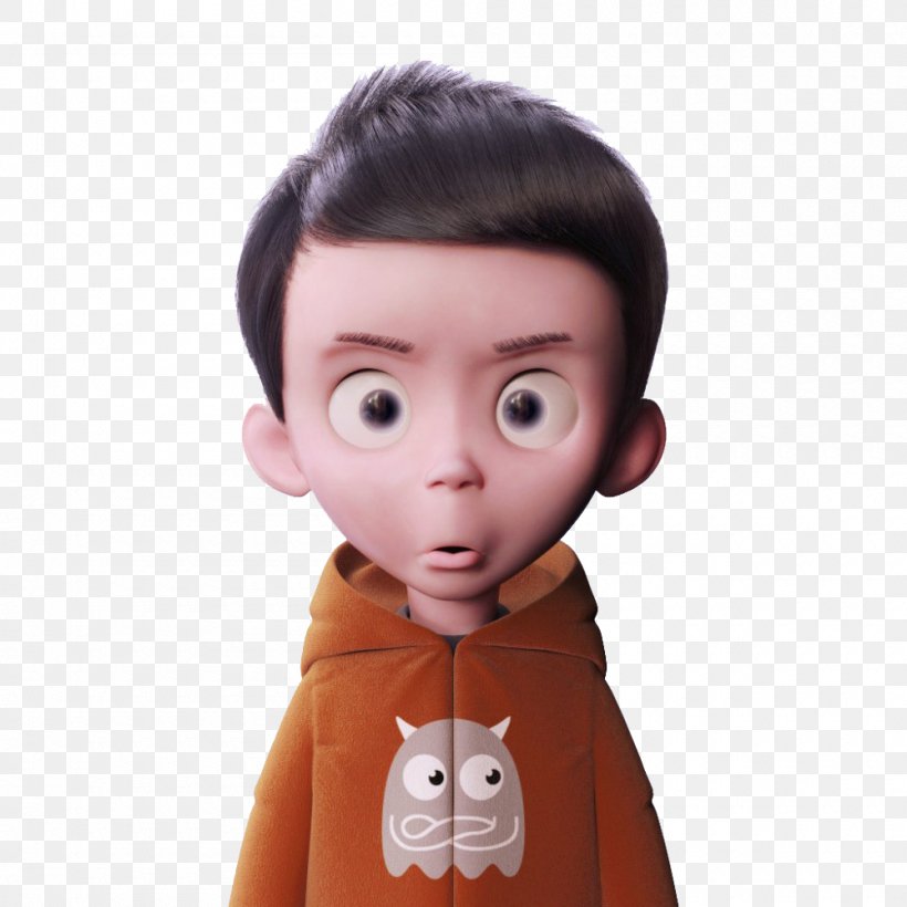 3d Cartoon Character Model