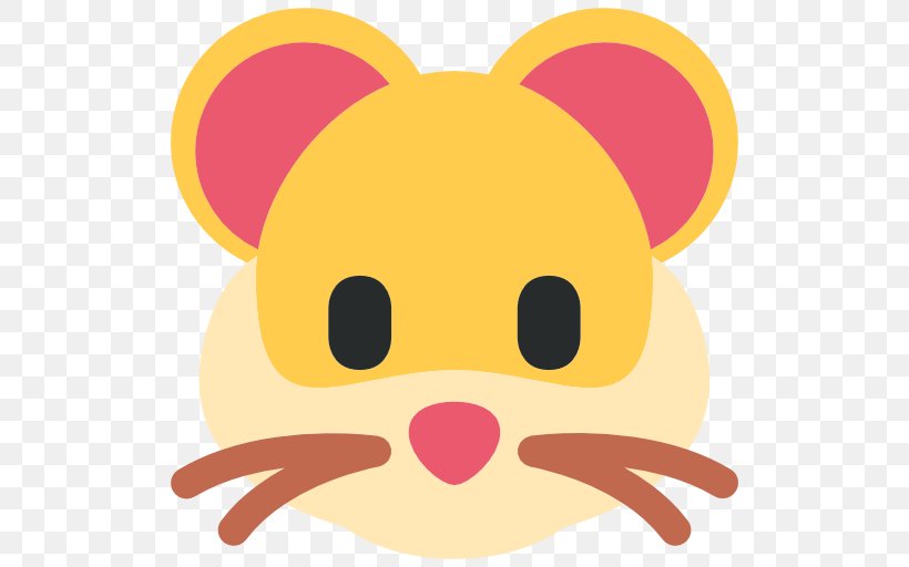 Emojipedia Hamster Emoticon Text Messaging, PNG, 512x512px, Emoji, Carnivoran, Cartoon, Cuteness, Dog Like Mammal Download Free