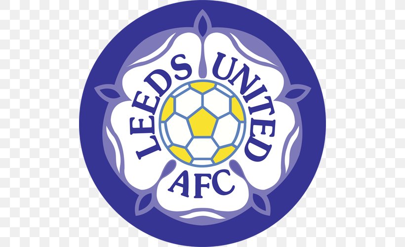 Leeds United F.C. Elland Road Leeds United L.F.C. FA Cup Association Football Manager, PNG, 500x500px, Leeds United Fc, Area, Association Football Manager, Ball, Brand Download Free