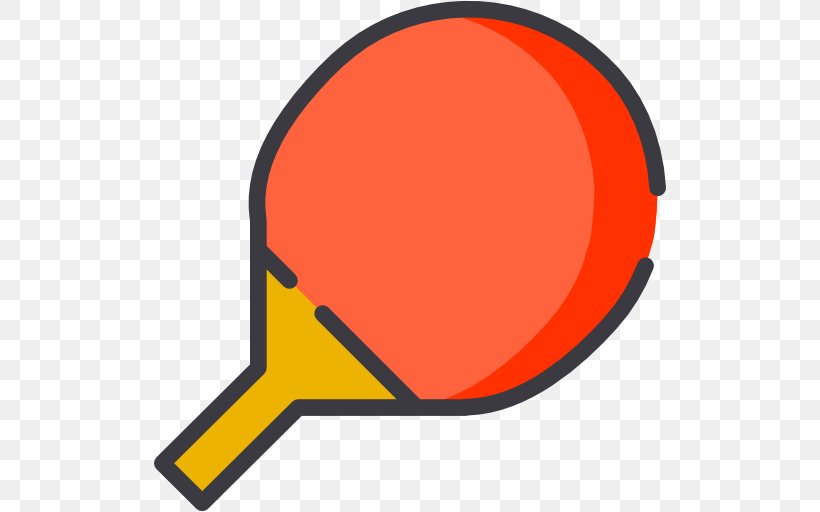 Table Tennis Racket Paddle Icon, PNG, 512x512px, Ping Pong Paddles Sets, Area, Clip Art, Orange, Personal Protective Equipment Download Free