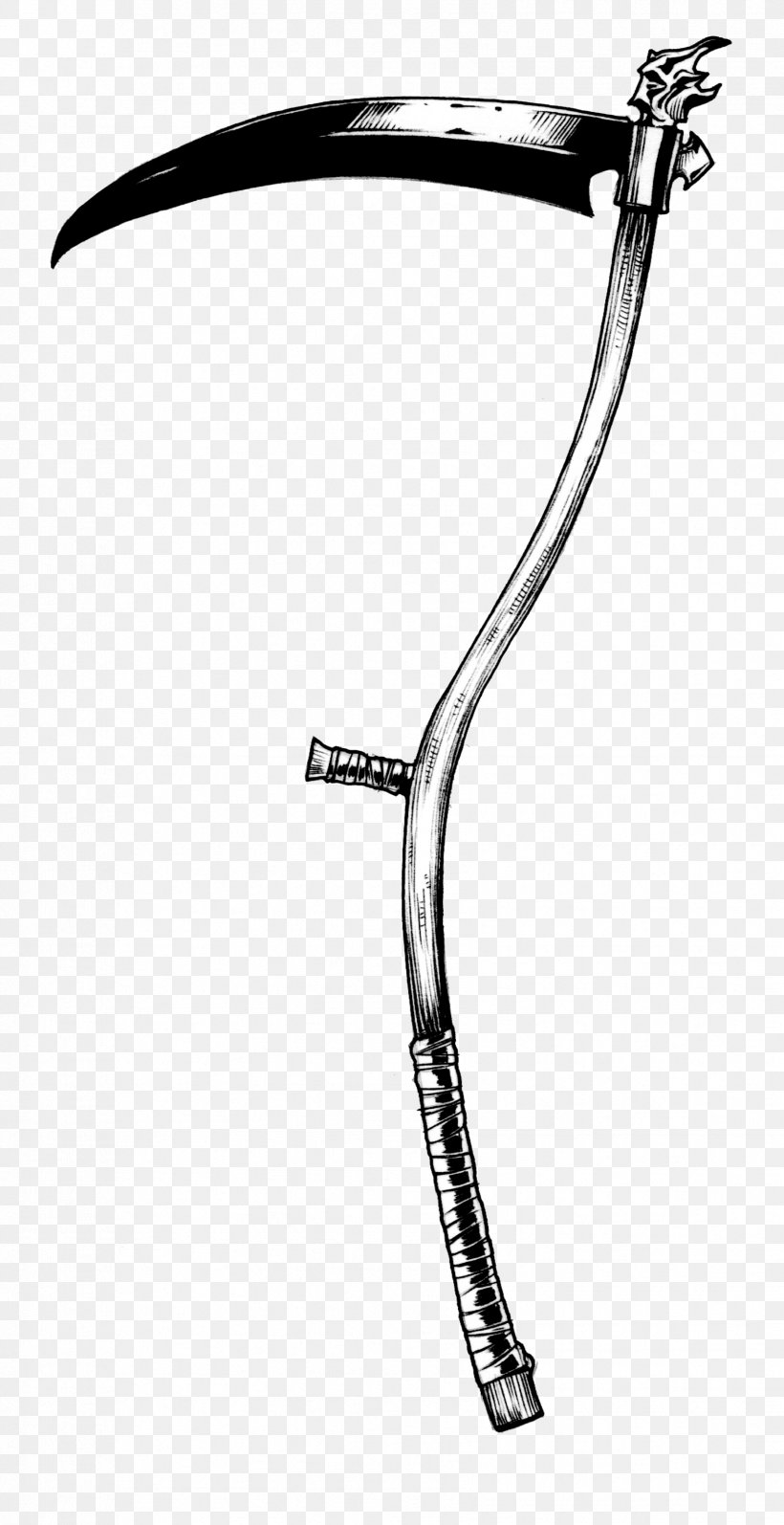 Death Spirit Albarn Scythe Weapon Reaper, PNG, 1702x3309px, Death, Art, Black And White, Blade, Drawing Download Free