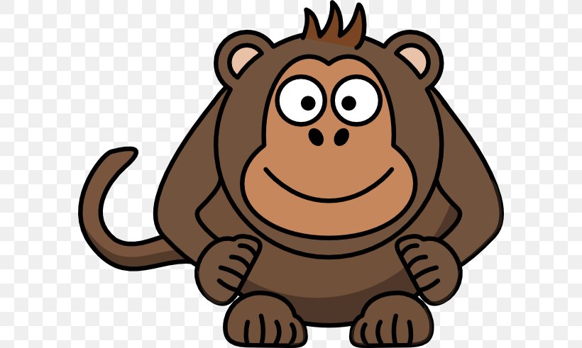 Ape Primate Chimpanzee Monkey Clip Art, PNG, 600x491px, Ape, Baby Monkeys, Big Cats, Carnivoran, Cartoon Download Free