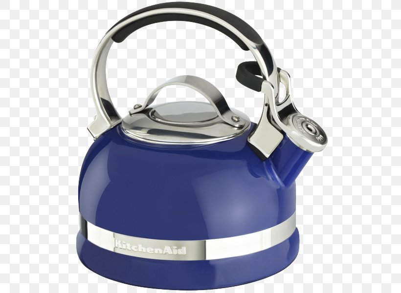 Kettle Cooking Ranges Teapot KitchenAid Stainless Steel, PNG, 550x600px, Kettle, Bed Bath Beyond, Cobalt Blue, Coffeemaker, Cooking Ranges Download Free