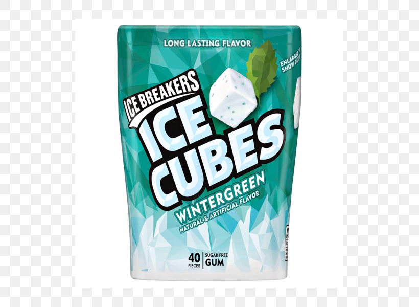 Chewing Gum Ice Breakers Sugar Substitute Flavor Ice Cube, PNG, 525x600px, Chewing Gum, Brand, Bubble Gum, Flavor, Food Download Free