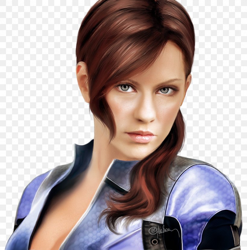 Jill Valentine Resident Evil 6 Resident Evil 3: Nemesis Chris Redfield Claire Redfield, PNG, 888x900px, Jill Valentine, Ada Wong, Bangs, Brown Hair, Chin Download Free