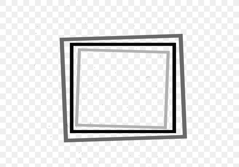 Simple Square Frame, PNG, 586x572px, Royaltyfree, Area, Black And White, Monochrome, Monochrome Photography Download Free