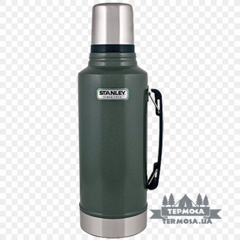 Thermoses Vacuum Insulated Panel Water Bottles Stanley Bottle Thermal Insulation, PNG, 1000x1000px, Thermoses, Bottle, Canteen, Drinkware, Green Download Free