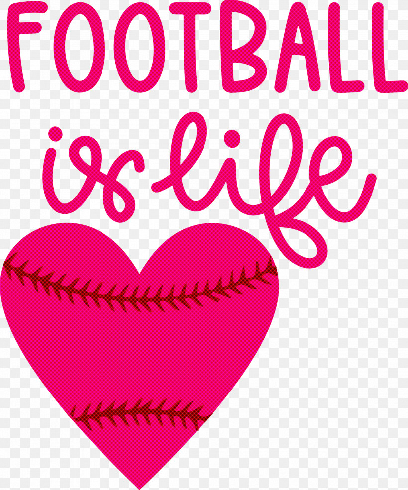 Football Is Life Football, PNG, 2496x3000px, Football, Geometry, Heart, Line, M095 Download Free
