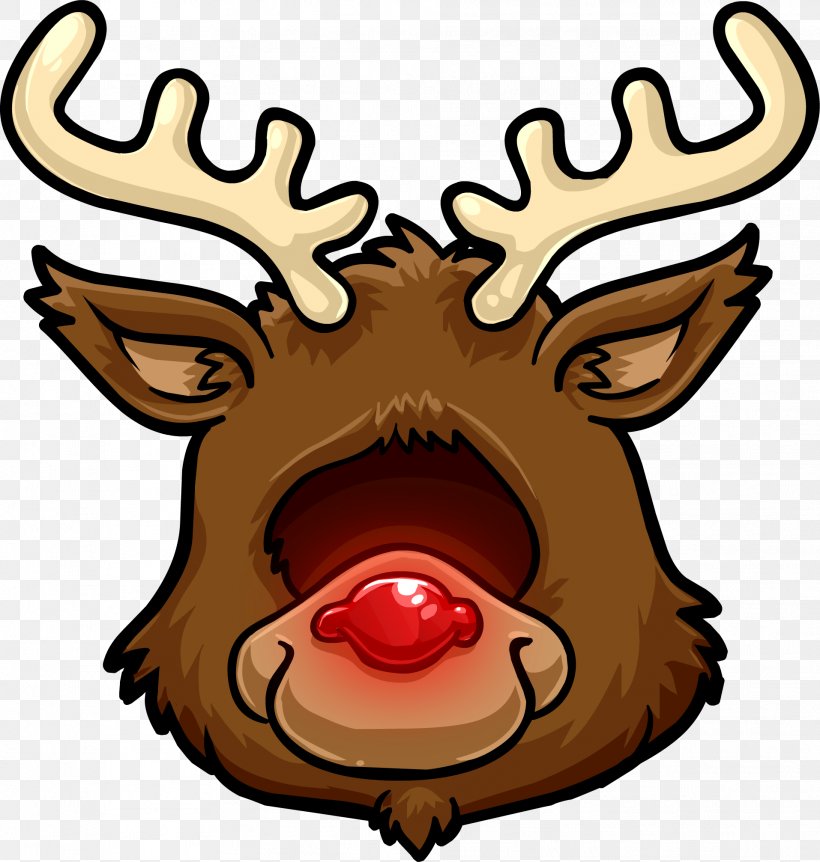 Reindeer Antler Snout Nose, PNG, 1914x2014px, Deer, Animal, Antler, Artwork, Cartoon Download Free