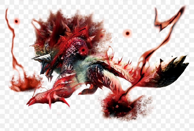 Monster Hunter 3 Ultimate Monster Hunter 4 Monster Hunter Tri Monster Hunter: World, PNG, 1688x1137px, Watercolor, Cartoon, Flower, Frame, Heart Download Free