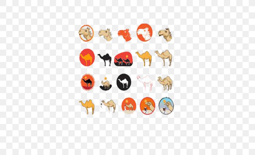Bactrian Camel Royalty-free Stock Photography Clip Art, PNG, 500x500px, Bactrian Camel, Camel, Orange, Royaltyfree, Silhouette Download Free