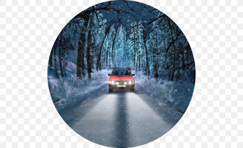 Motor Vehicle Winter, PNG, 500x500px, Motor Vehicle, Freezing, Snow, Tree, Vehicle Download Free