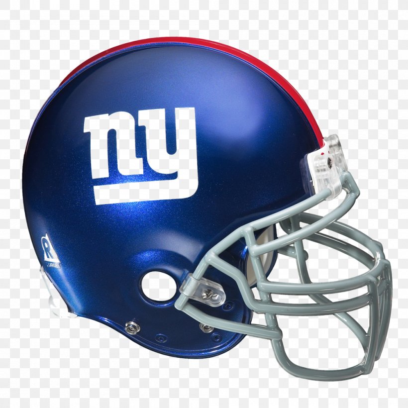 New York Giants NFL Carolina Panthers New York Jets New Orleans Saints, PNG, 1000x1000px, New York Giants, American Football, Batting Helmet, Bicycle Clothing, Bicycle Helmet Download Free