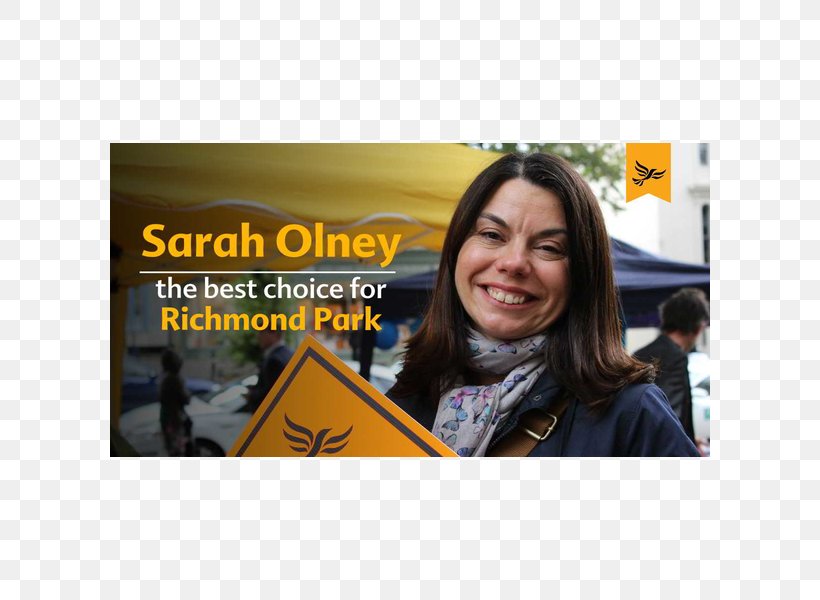 Sarah Olney Richmond Park By-election, 2016 Liberal Democrats Brexit, PNG, 600x600px, Sarah Olney, Advertising, Brand, Brexit, Candidate Download Free