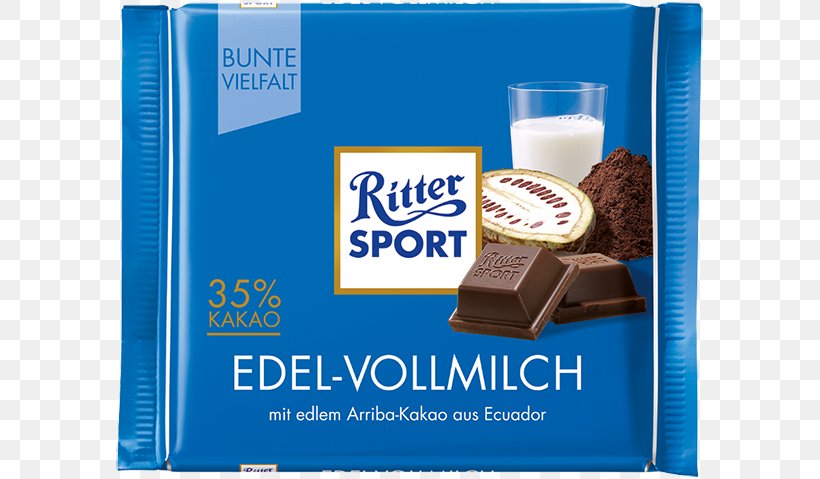Chocolate Bar Milk Praline Ritter Sport Cream, PNG, 709x479px, Chocolate Bar, Brand, Cacao Tree, Candy, Chocolate Download Free