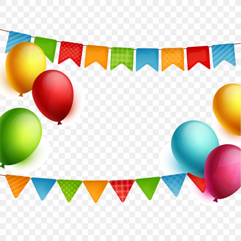 Happy Birthday To You Party Balloon, PNG, 1500x1500px, Birthday, Anniversary, Balloon, Banner, Carnival Download Free