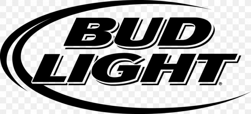 Miller Lite Budweiser Light Beer, PNG, 1000x458px, Miller Lite, Anheuserbusch Brands, Area, Beer, Black And White Download Free