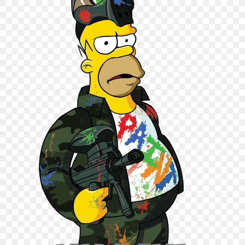 Homer Simpson Film Improvised Explosive Device Hollywood Walk Of Fame, PNG, 1200x1200px, Watercolor, Cartoon, Flower, Frame, Heart Download Free