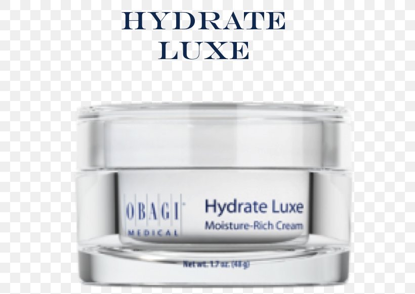 Obagi Hydrate Facial Moisturizer Obagi Hydrate Luxe Skin Care Obagi Medical, PNG, 583x582px, Skin Care, Brand, Cleanser, Cream, Facial Download Free
