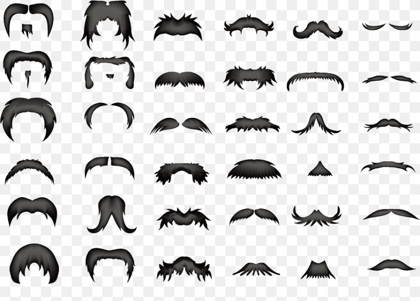 World Beard And Moustache Championships Hairstyle, PNG, 876x629px, Moustache, Barber, Beard, Black And White, Capelli Download Free