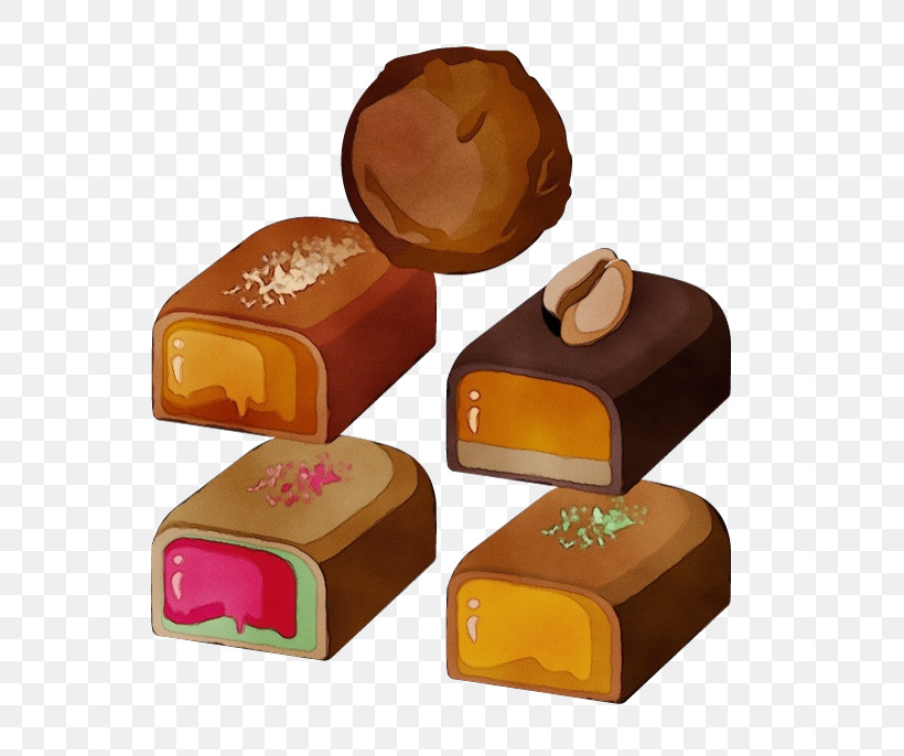 Chocolate, PNG, 800x686px, Watercolor, Bonbon, Caramel, Chocolate, Confectionery Download Free