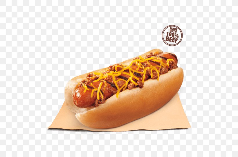 Hot Dog Hamburger Chili Con Carne Fast Food Chicken Sandwich, PNG, 500x540px, Hot Dog, American Food, Beef, Bockwurst, Burger King Download Free