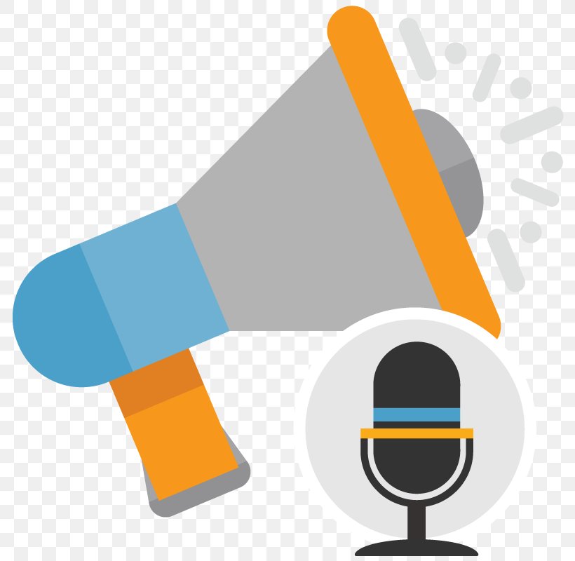 Microphone Voice-over Clip Art Radio Broadcasting, PNG, 800x800px, Microphone, Amplifier, Logo, Megaphone, Radio Download Free
