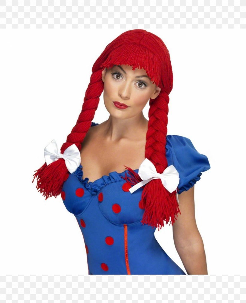 Raggedy Ann Rag Doll Wig Costume, PNG, 1000x1231px, Raggedy Ann, Bangs, Braid, Clothing, Clothing Accessories Download Free