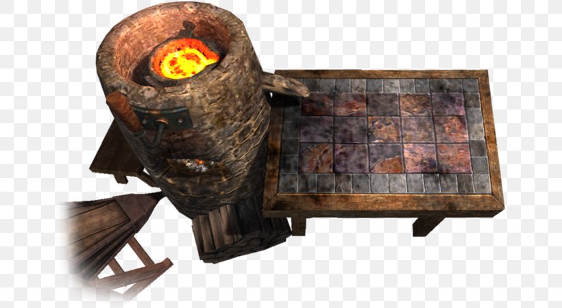 Smelting Ingot Metal Blacksmith Table, PNG, 670x450px, Smelting, Blacksmith, Chisel, Craft, Furniture Download Free