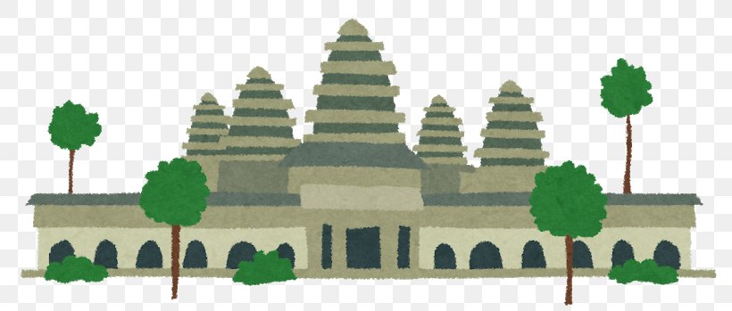 Angkor Wat Travel いらすとや, PNG, 800x349px, Angkor Wat, Angkor, Cambodia, Facade, Grass Download Free