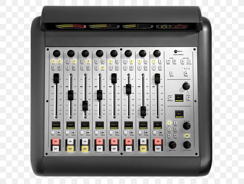 Audio Mixers Broadcasting Fade Digital Mixing Console Audio Mixing, PNG, 642x619px, Audio Mixers, Audio, Audio Engineer, Audio Equipment, Audio Mixing Download Free