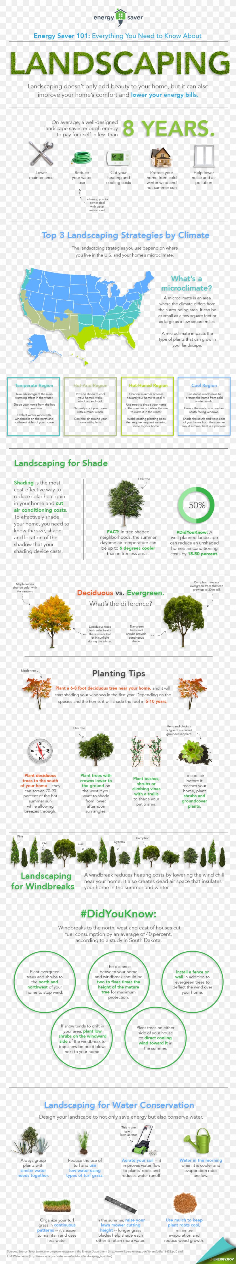 Energy-efficient Landscaping Efficient Energy Use Energy Conservation United States Department Of Energy, PNG, 1000x5354px, Energy, Area, Business, Diagram, Document Download Free