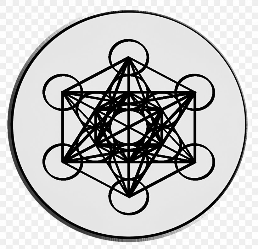 Metatron's Cube Sacred Geometry Art Overlapping Circles Grid, PNG, 1920x1858px, Metatron, Area, Art, Black And White, Cube Download Free