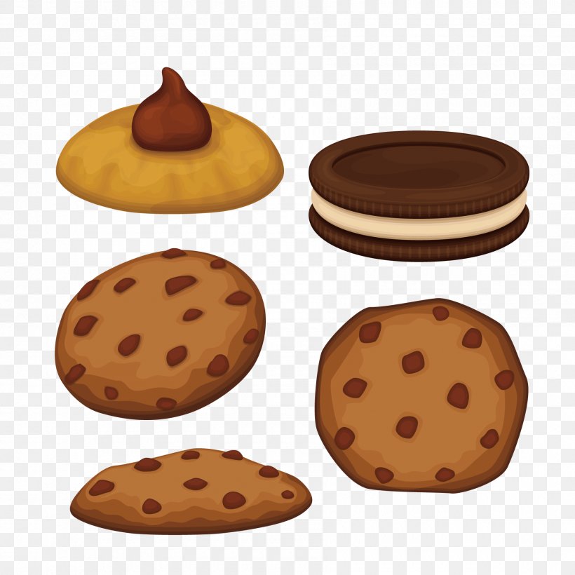 Chocolate Chip Cookie Biscuit, PNG, 1800x1800px, Cookie, Baked Goods, Biscuit, Chocolate Chip Cookie, Cookies And Crackers Download Free