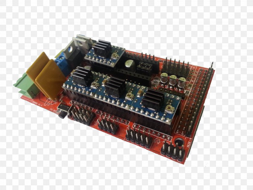 Microcontroller Hardware Programmer Electronics Sound Cards & Audio Adapters Network Cards & Adapters, PNG, 3264x2448px, Microcontroller, Circuit Component, Circuit Prototyping, Computer Component, Computer Network Download Free