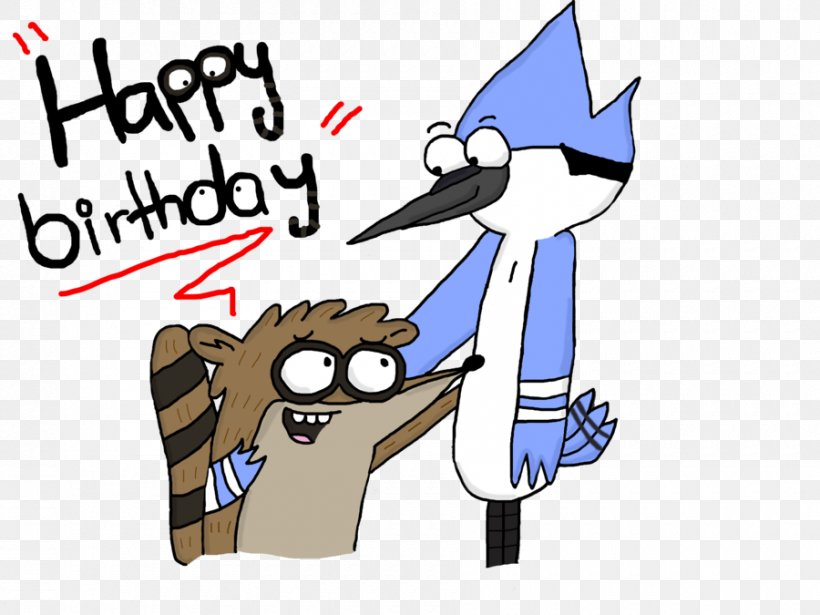 Mordecai Rigby Happy Birthday Las Mañanitas, PNG, 900x675px, Mordecai, Art, Birthday, Cartoon, Deviantart Download Free