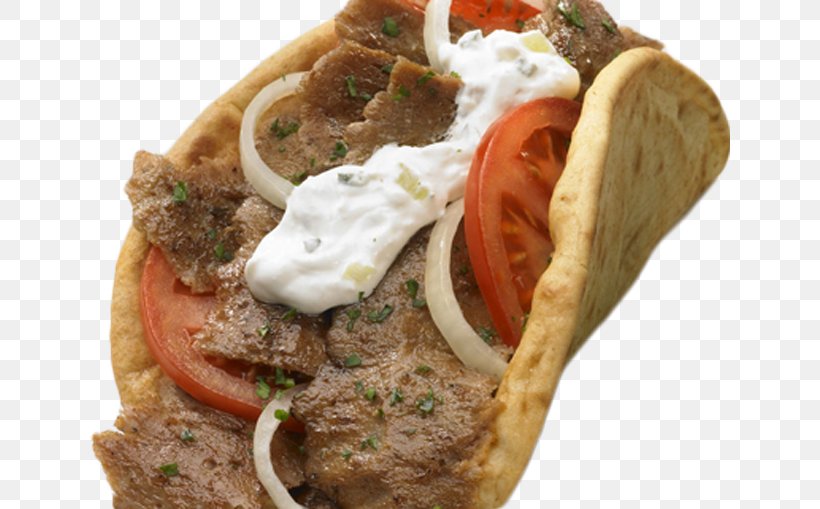 Gyro Mediterranean Cuisine Greek Cuisine Tzatziki Pita, PNG, 640x509px, Gyro, American Food, Beef, Cooking, Cuisine Download Free