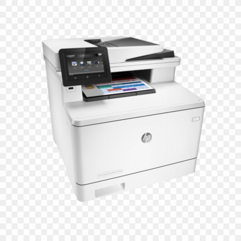 Hewlett-Packard HP LaserJet Pro M477 Multi-function Printer Laser Printing, PNG, 1200x1200px, Hewlettpackard, Dots Per Inch, Duplex Printing, Electronic Device, Fax Download Free