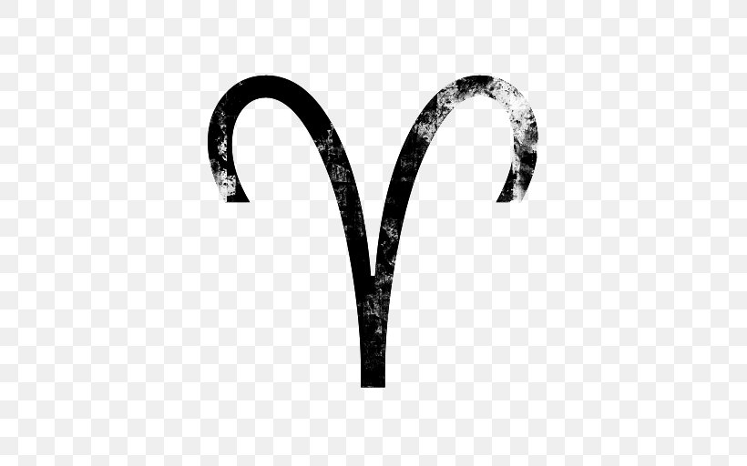 Aries Zodiac Astrological Sign Astrology Symbol, PNG, 512x512px, Aries, Astrological Sign, Astrology, Black And White, Body Jewelry Download Free
