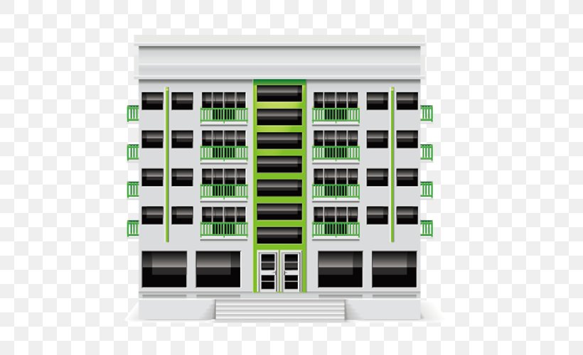 Green Building House Clip Art, PNG, 500x500px, Building, Brand, Commercial Building, Condominium, Corporate Headquarters Download Free