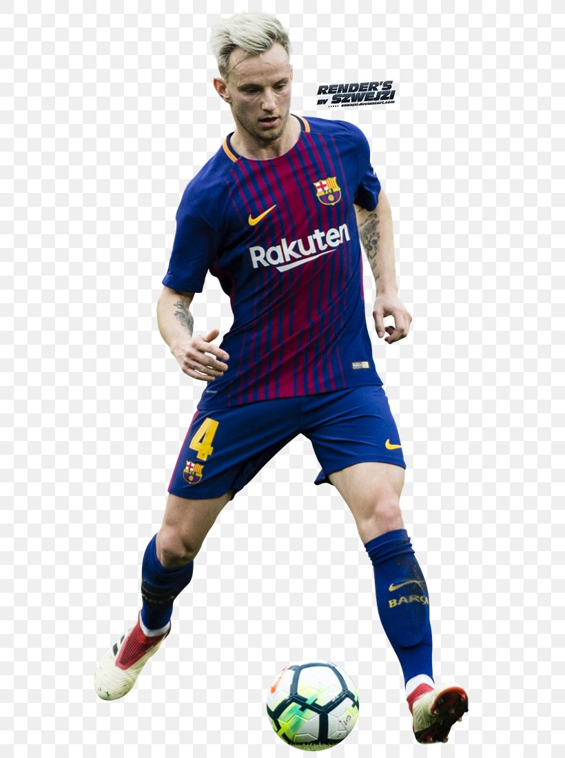 Ivan Rakitić FC Barcelona 2018 World Cup 2017–18 La Liga Football, PNG, 570x1100px, 2018 World Cup, Fc Barcelona, Antoine Griezmann, Ball, Blue Download Free