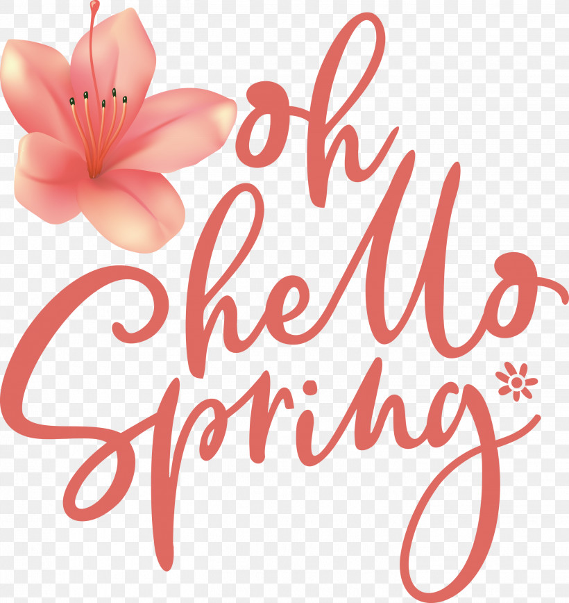 Oh Hello Spring Hello Spring Spring, PNG, 2831x3000px, Hello Spring, Biology, Cut Flowers, Floral Design, Flower Download Free