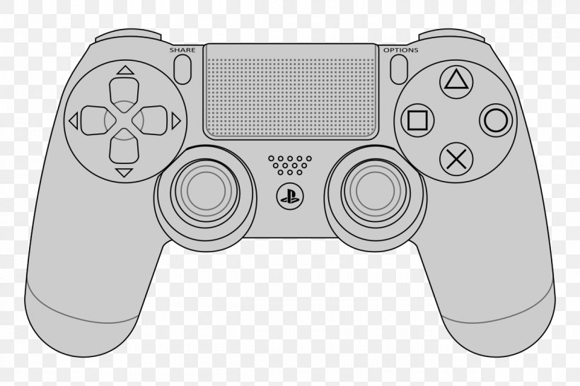 PlayStation 2 PlayStation 4 PlayStation 3 DualShock, PNG, 1200x800px, Playstation 2, All Xbox Accessory, Black, Dual Analog Controller, Dualshock Download Free