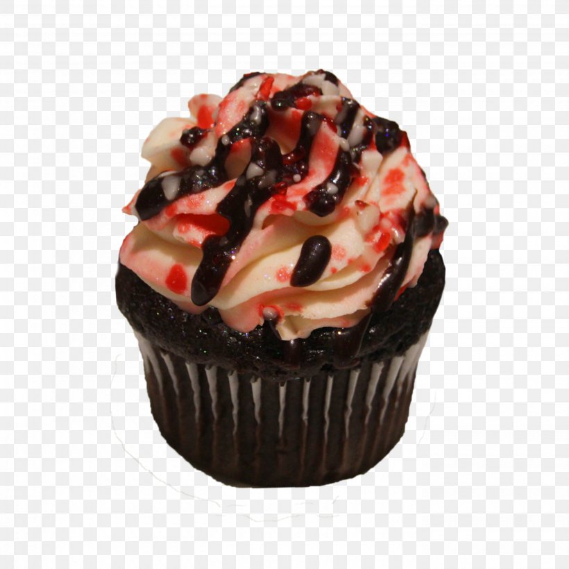 Cupcake Chocolate Cake American Muffins Sundae Buttercream, PNG, 2760x2760px, Cupcake, American Muffins, Buttercream, Cake, Chocolate Download Free