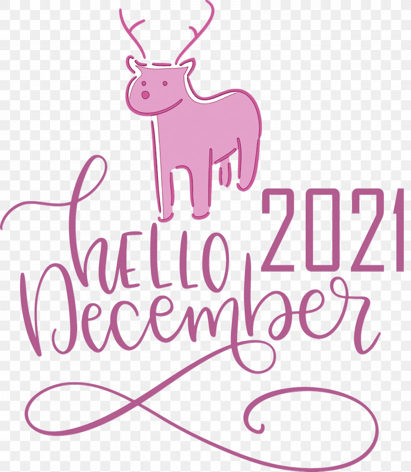 Easter Bunny, PNG, 2609x3000px, Hello December, Cartoon, December, Easter Bunny, Line Download Free