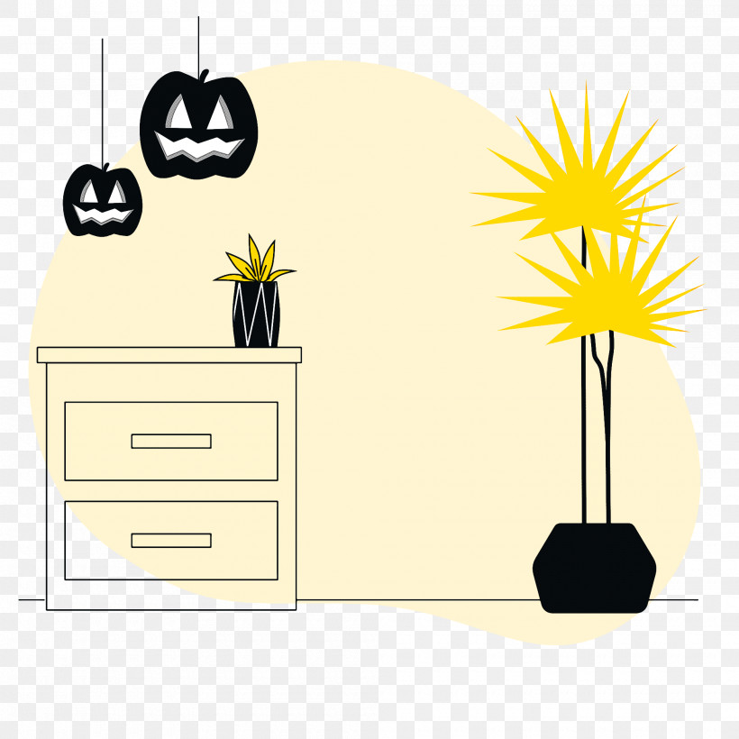 Halloween, PNG, 2000x2000px, Halloween, Cartoon, Flower, Geometry, Line Download Free