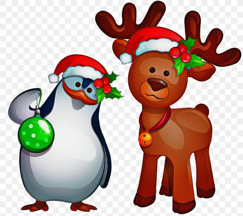 Reindeer, PNG, 1024x911px, Deer, Cartoon, Christmas, Fictional Character, Reindeer Download Free