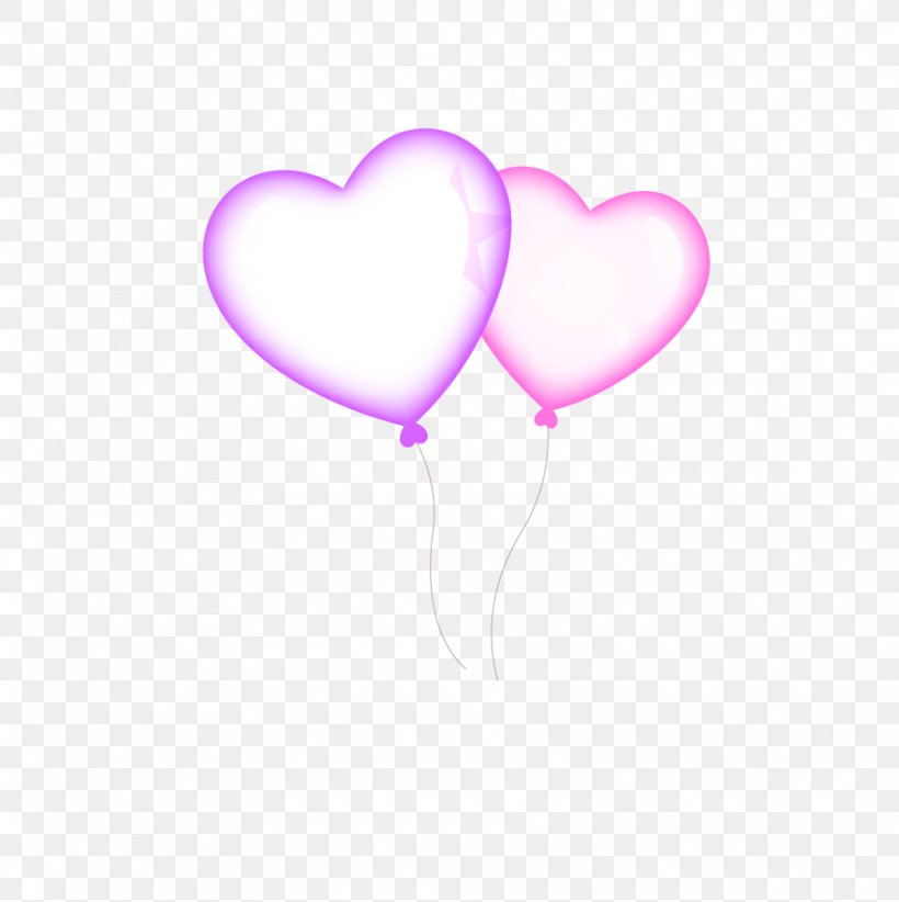 Balloon Heart, PNG, 885x888px, Balloon, Designer, Heart, Love, Magenta Download Free