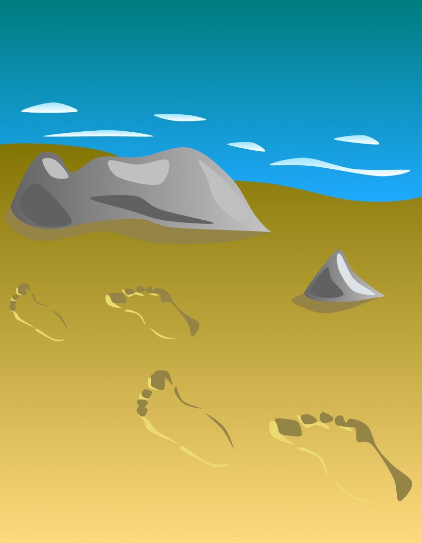 Footprints Sand Clip Art, PNG, 1492x1920px, Footprints, Beach, Blue, Ecoregion, Ecosystem Download Free