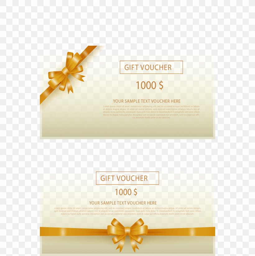 Gold Bow Decoration Gift Vouchers, PNG, 2113x2129px, Gift, Brand, Coupon, Designer, Flavor Download Free